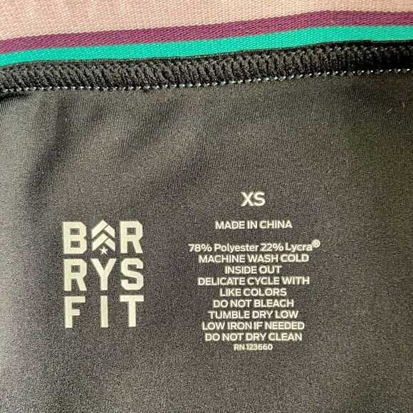 Barry's Bootcamp Fit Laser Cut Sprinter Tight Sz XS - Picture 9 of 9
